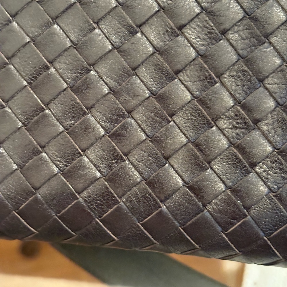 Bottega Veneta Interratio zippy Black Woven Leather Wallet box not included - Picture 7 of 15